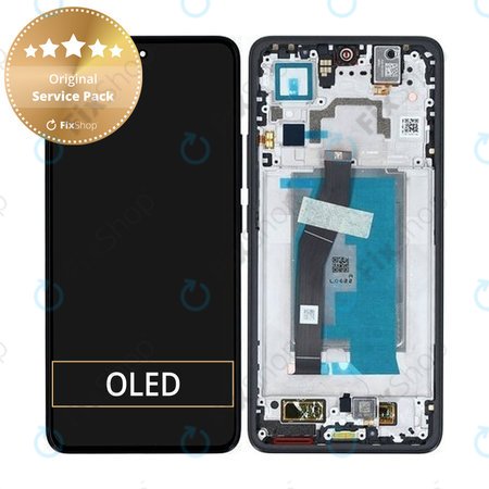 Xiaomi 14T - Ecran LCD + Sticlă Tactilă + Ramă (Titan Black) - 5600030N12A00 Genuine Service Pack