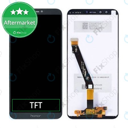 Huawei Honor 9 Lite - Ecran LCD + Sticlă Tactilă (Glacier Grey) OEM