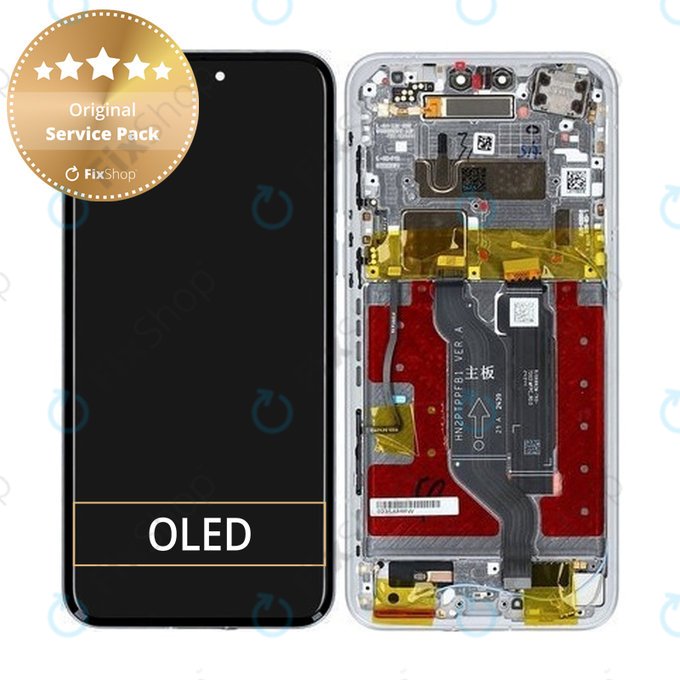 Honor Magic7 Pro - Ecran LCD + Sticlă Tactilă + Ramă (Lunar Shadow Grey) - 0235AMRW Genuine Service Pack