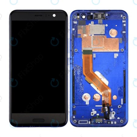 HTC U11 - Ecran LCD + Sticlă Tactilă + Ramă (Blue) - 80H02105-02