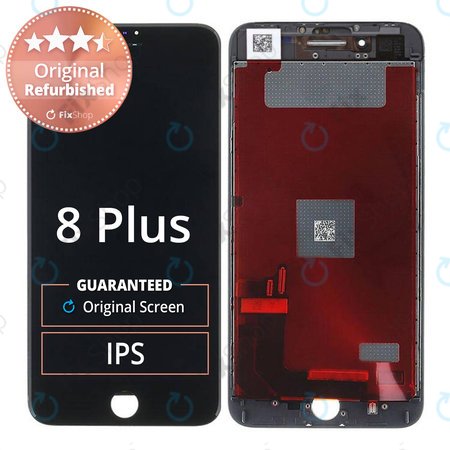 Apple iPhone 8 Plus - Ecran Display LCD + Touchscreen + Ramă (Black) Original Refurbished