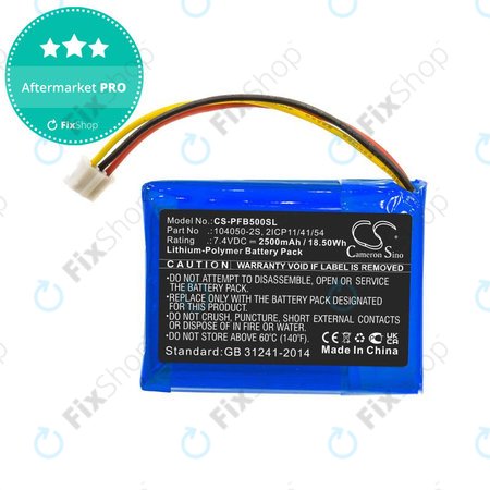 Baterie pentru Philips Fidelio B5/12, Fidelio HTL9100, Fidelio HTL9300, 2500mAh, Li-Pol, 7.4V, 104050-2S, HQ