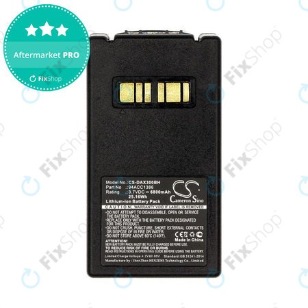 Baterie pentru Datalogic Falcon X4, X3, 6800mAh, Li-Ion, 3.7V, 94ACC1386, HQ