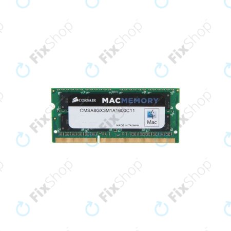 Corsair - RAM Memory SO-DIMM 8GB DDR3L 1600MHz - CMSA8GX3M1A1600C11 Genuine Service Pack