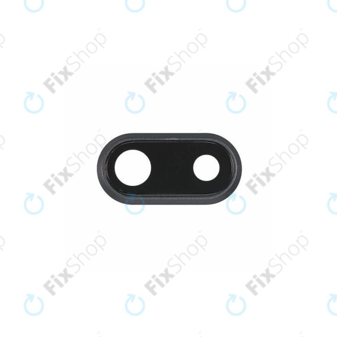 Apple iPhone 8 Plus - Sticlă Cameră Spate cu Ramă (Space Gray)