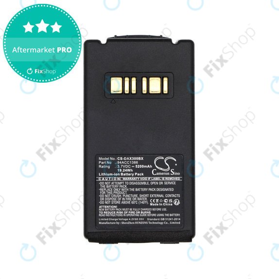 Baterie pentru Datalogic Falcon X3, Falcon X3+, Falcon X4, 5200mAh, Li-Ion, 3.7V, 94ACC1386, HQ