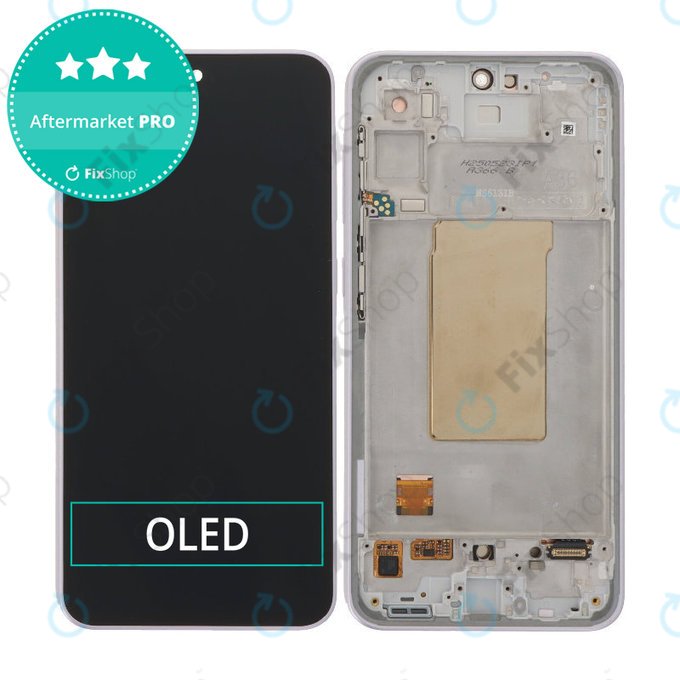 Samsung Galaxy A36 A366E - Ecran LCD + Sticlă Tactilă + Ramă (Awesome Lavender) OLED