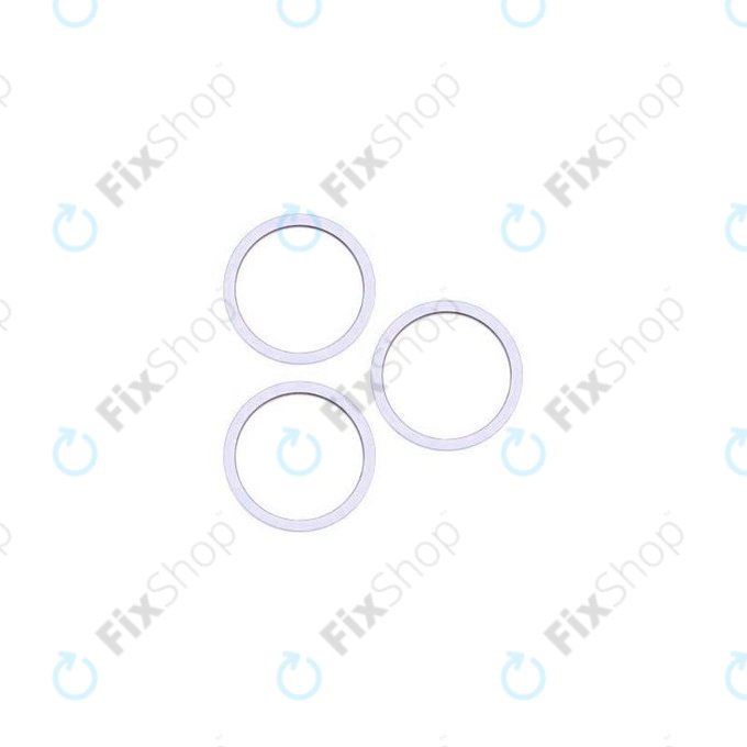 Apple iPhone 14 Pro, 14 Pro Max - Ramă Diapozitiv Cameră (Deep Purple) - 3buc