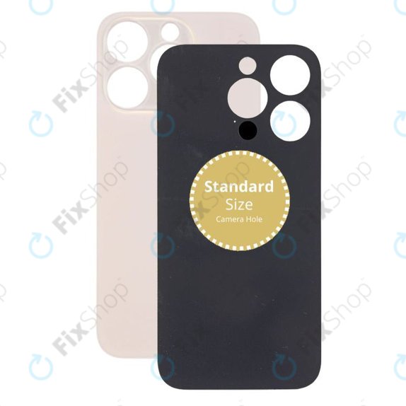 Apple iPhone 14 Pro - Sticlă Carcasă Spate (Gold)