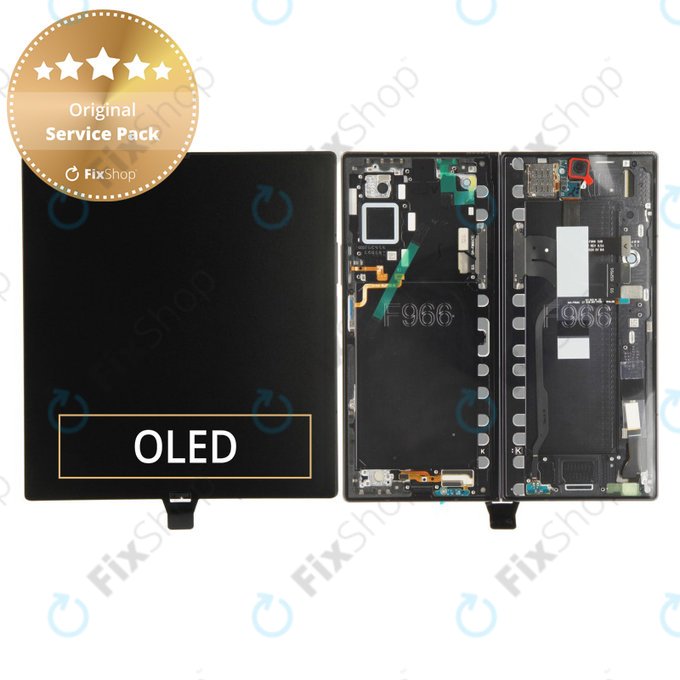 Samsung Galaxy Z Fold 7 F966B - Ecran LCD + Sticlă Tactilă + Ramă (Jetblack) - GH82-37548C Genuine Service Pack