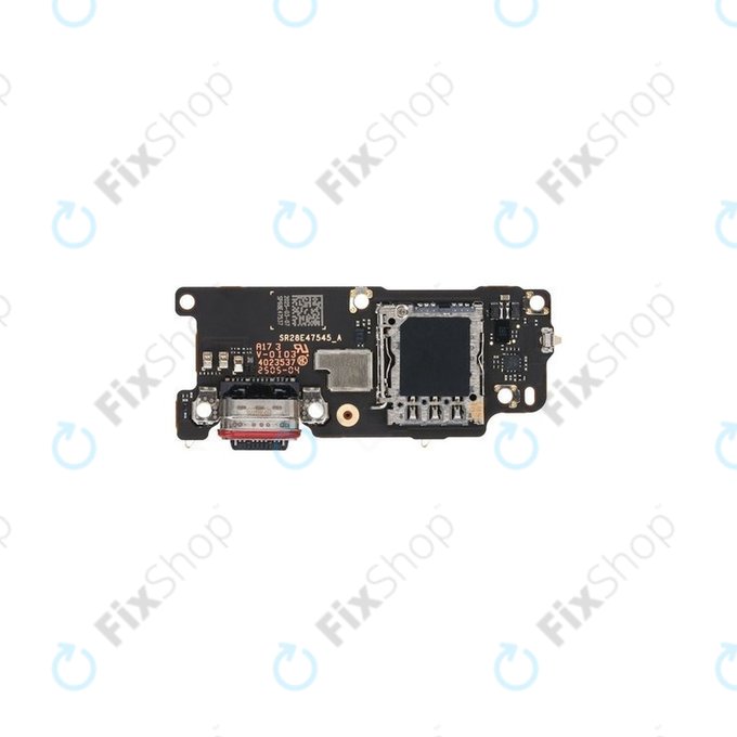 Motorola Razr 60 Ultra - Conector de Încărcare Placă PCB - 5P68C29822 Genuine Service Pack