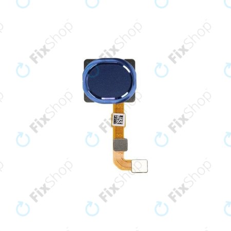 Samsung Galaxy A20s A207F - Senzor de Amprentă Deget + Cablu Flex (Blue) - GH81-17809A Genuine Service Pack
