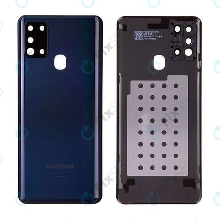 Samsung Galaxy A21s A217F - Carcasă Baterie (Black) - GH82-22780A Genuine Service Pack