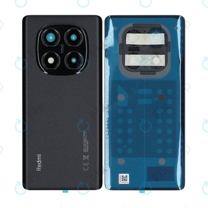 Xiaomi Redmi Note 14 Pro 4G 24116RACCG - Carcasă Baterie (Midnight Black) - 560008000O600 Genuine Service Pack