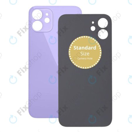 Apple iPhone 12 - Sticlă Carcasă Spate (Purple)
