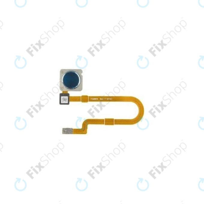 Xiaomi Mi 8 Lite - Senzor de Amprentă Deget + Cablu Flex (Aurora Blue)