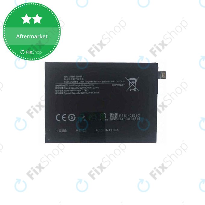 OnePlus Nord 2T CPH2399 CPH2401 - Baterie BLP861 4500mAh