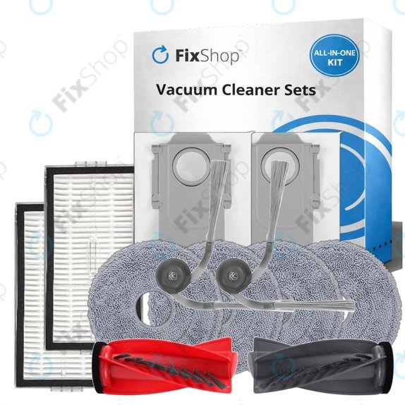 Set de piese de schimb pentru Roborock G20s Ultra, Saros 10R, 20 (1x Perie principală, 2x Filter, 2x Perie laterală, 4x Mop, 2x Sac de praf)