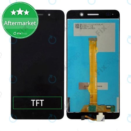 Huawei Y6 - Ecran LCD + Sticlă Tactilă (Black) TFT