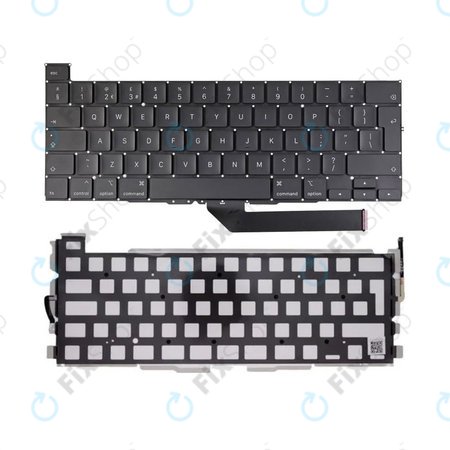 Apple MacBook Pro 16" A2141 (2019) - Tastatură + Iluminare de Fundal UK/EU