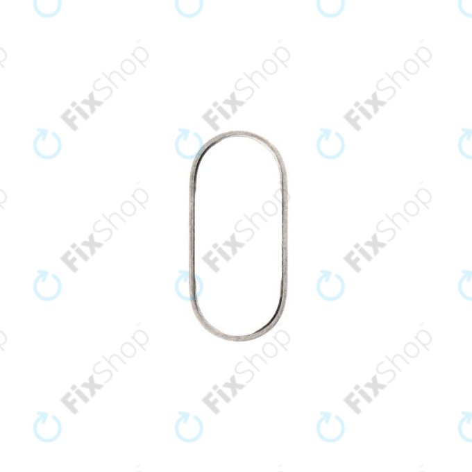 Apple iPhone X - Ramă Diapozitiv Cameră (Silver)