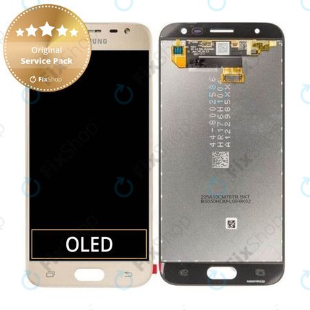 Samsung Galaxy J3 J330F (2017) - Ecran LCD + Sticlă Tactilă (Gold) - GH96-10990A Genuine Service Pack