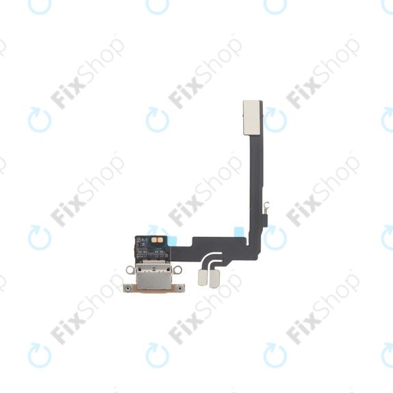 Apple iPhone 16 Pro - Conector de Încărcare + Cablu Flex (Desert Titanium)