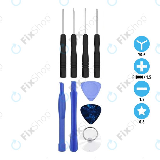 FixPremium - Set de Unelte pentru Montare a Telefoanelor mobile 9în1