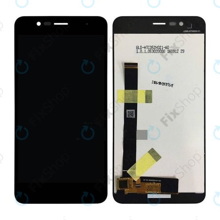 Asus Zenfone 3 Max ZC520TL - Ecran LCD + Sticlă Tactilă + Ramă (Negru) - 90AX0086-R20010
