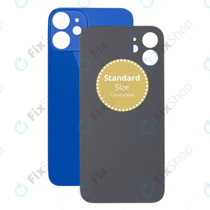 Apple iPhone 12 Mini - Sticlă Carcasă Spate (Blue)