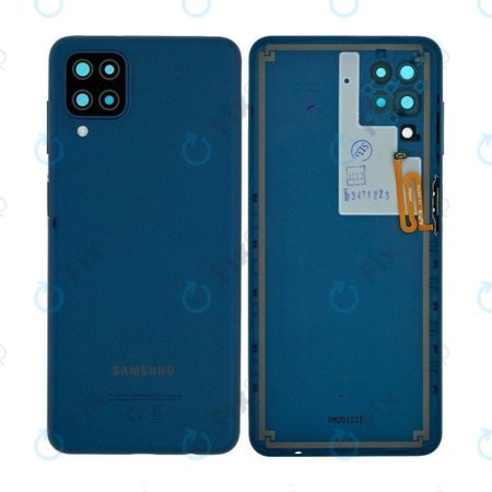 Samsung Galaxy A12 A125F - Carcasă Baterie (Blue) - GH82-24487C Genuine Service Pack