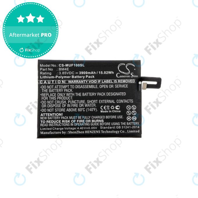 Xiaomi Pocophone F1 - Baterie BM4E 3900mAh HQ