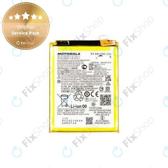 Motorola Edge 20 Lite XT2139 - Baterie NT50 5000mAh - SB18D11784 Genuine Service Pack