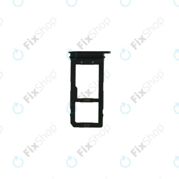 HTC U11 - SIM/Slot SD (Brilliant Black) - 72H0A209-02M Genuine Service Pack