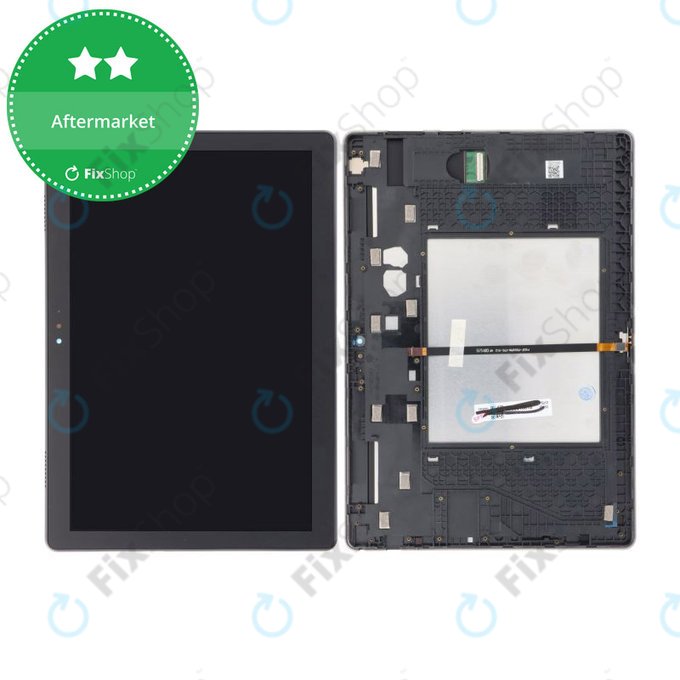 Lenovo Tab M10 TB-X605F, TB-X605N, TB-X605M - Ecran LCD + Sticlă Tactilă + Ramă (Black) TFT