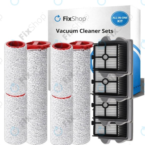 Set de piese de schimb pentru Roborock Dyad Pro (2 perechi de perii principale, 4x Filter)