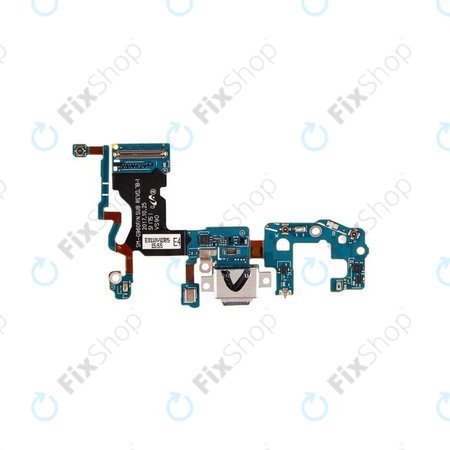 Samsung Galaxy S9 G960F - Conector de Încărcare + Cablu flex + Microfon - GH97-21684A Genuine Service Pack