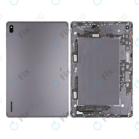 Samsung Galaxy Tab S7 FE 5G T736B - Carcasă Baterie (Mystic Black) - GH82-25745A Genuine Service Pack