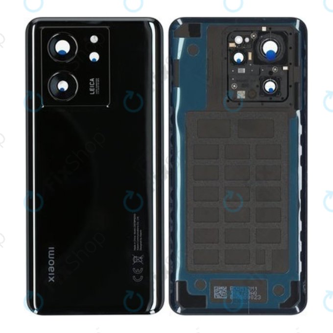 Xiaomi 13T, 13T Pro - Carcasă Baterie (Black) - 5600220M1200 Genuine Service Pack