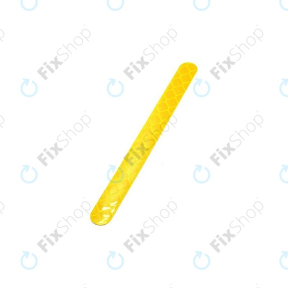 Xiaomi Mi Electric Scooter 1S, 2 M365, Essential, Pro, Pro 2 - Bandă Decorativă pentru Motor - Tip I (Yellow) - C002550015200 Genuine Service Pack