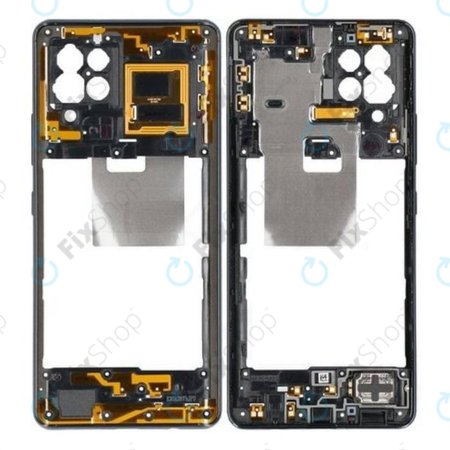 Samsung Galaxy A42 5G A426B - Ramă Mijlocie (Prism Dot Black) - GH97-25855A Genuine Service Pack