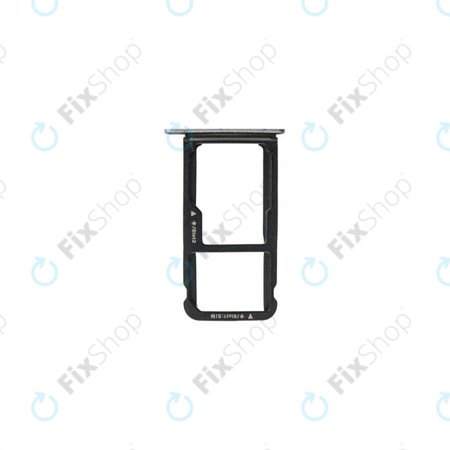 Huawei P10 Lite - Slot SIM (Black) - 51661EPF Genuine Service Pack