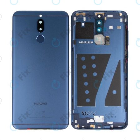 Huawei Mate 10 Lite RNE-L21 - Carcasă Baterie + Senzor de Amprentă (Aurora Blue) - 02351QQE, 02351QXM Genuine Service Pack