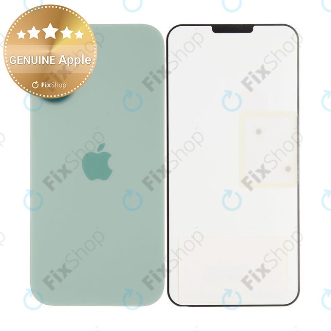 Sticlă Carcasă Spate pentru iPhone 16 | Teal | 661-44805 | Genuine Apple