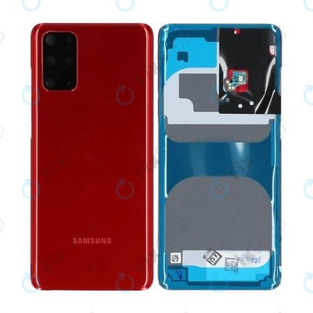 Samsung Galaxy S20 Plus G985F - Carcasă Baterie (Aura Red) - GH82-21634G, GH82-22032G Genuine Service Pack