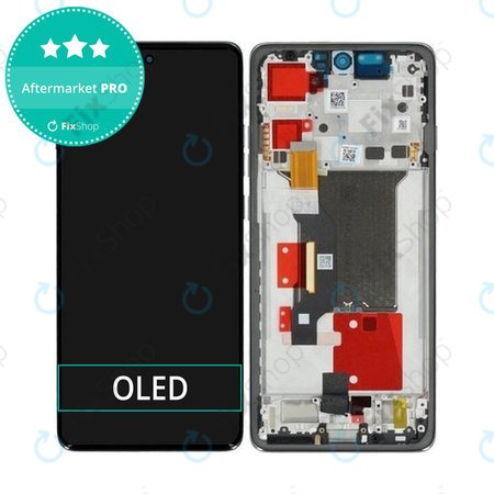 Motorola Edge 60 Pro - Ecran LCD + Sticlă Tactilă + Ramă (Shadow) OLED
