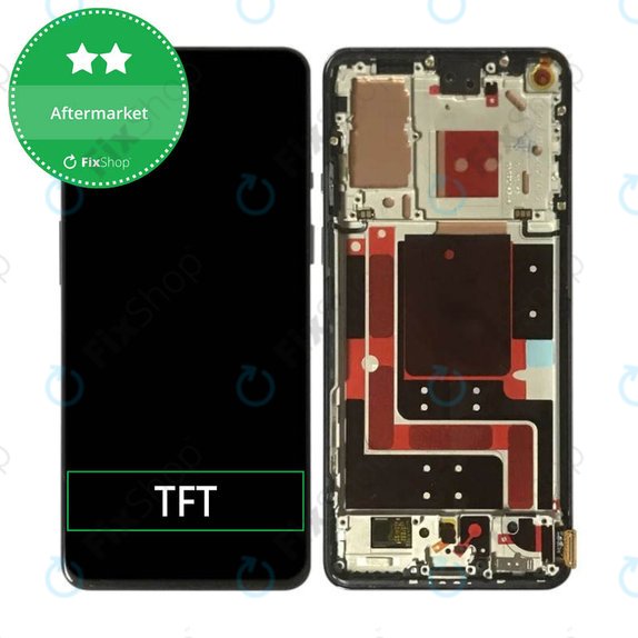 OnePlus 9 - Ecran LCD + Sticlă Tactilă + Ramă (Astral Black) TFT