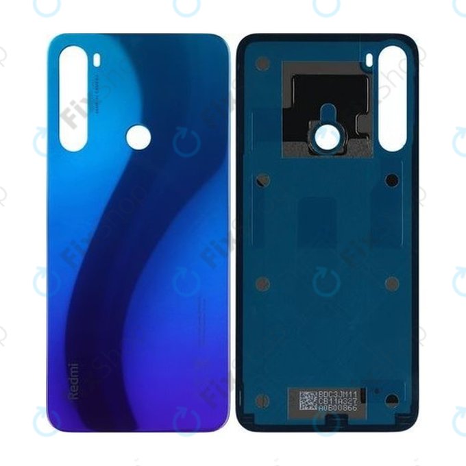 Xiaomi Redmi Note 8 - Carcasă Baterie (Neptune Blue) - 55050000071Q Genuine Service Pack