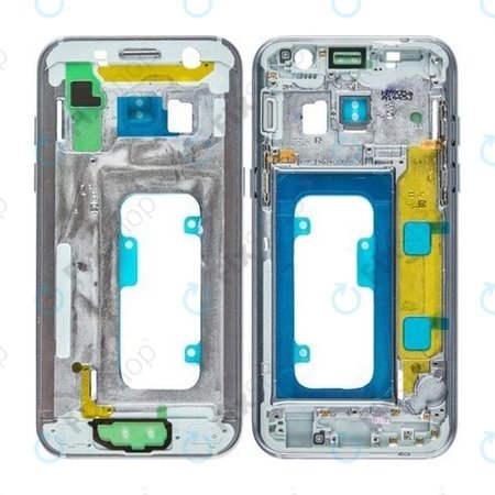 Samsung Galaxy A3 A320F (2017) - Ramă Mijlocie (Albastru) - GH96-10575C