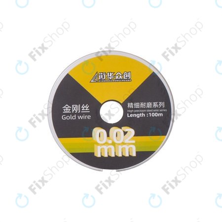 Gold Wire - Sârmă pentru Separarea Ecranelor LCD (0.02mm x 100M)